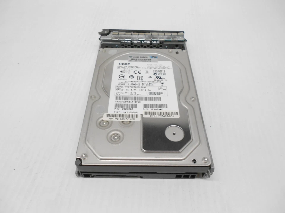 2TB 7.2K SAS 3.5" Hard Drive Fits Dell Server R510 R710 R720 R730 Hot Swap 6Gb/s - Image 2 of 2