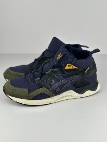 asics Gel-Lyte MT Goretex Schuhe Herren 8 blau grau Wildleder Mesh Wandern - Bild 2 von 8