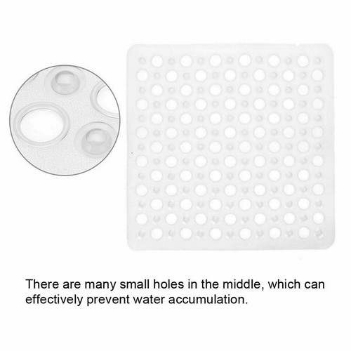 BATH SHOWER MAT NON SLIP PVC BATHROOM RUBBER MATS ANTI SLIP SUCTION - Picture 7 of 32