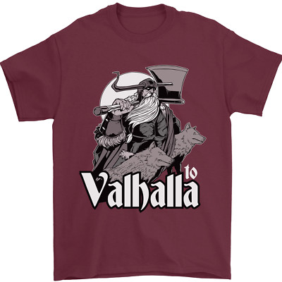 Gil dan G5000 Herren T-Shirt Odin Viking 100% Baumwolle Kurzer Arm