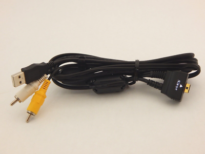 #ad Genuine Nikon OEM USB RCA AV Audio Video Cable ZCAT 2035 0930 Nikon D50 $10.97