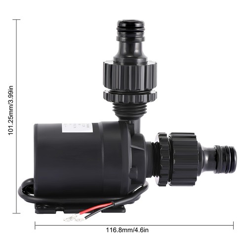 DC Brushless Solar Powered Booster Submersible Small Water Pump Hydroponic 12V - Picture 7 of 15