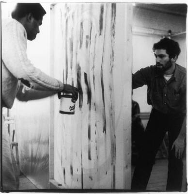 Thompson & Milder Prepare For '18 Happenings In 6 Parts' 1959 OLD PHOTO