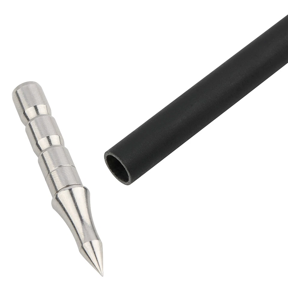 Archery Tips Insert Arrowhead 100gr Broadhead ID6.2mm Arrows Shaft Field Hunting - Image 3 of 4