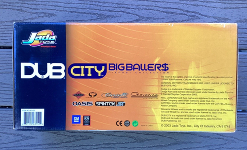 JADA BIG BALLER$ 1/18 DUB CITY WHITE CHEVY SUBURBAN W/ SILVER GRAPHICS 63152 F/S - Picture 19 of 20