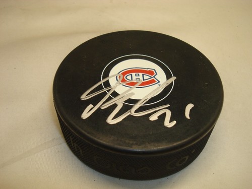 Devante Smith-Pelly Signed Montreal Canadiens Hockey Puck Autographed 1A - Picture 2 of 2