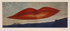 Man Ray: Gli amanti : 1968 : arte su tela d'archivio