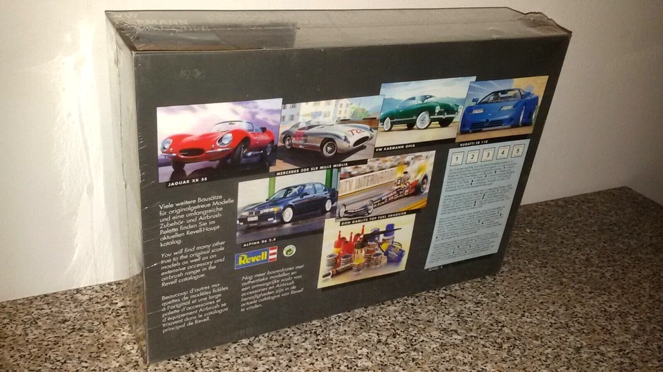 KIT BOX REVELL VW KARMANN GHIA 1:16 ART.07491 NEW SEALED BLISTER SIGILLATO MODEL - Immagine 2 di 2