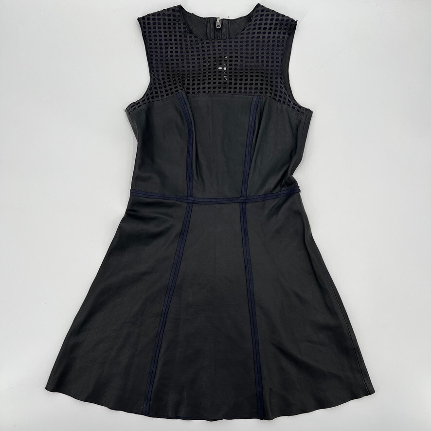 chinese dress ladies Zadig & Voltaire Rixe Leather Dress