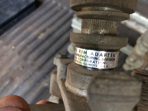 Weaver Universal Rim Adapter WJ-155  Vintage Jack Wheel Alignment - Picture 8 of 12