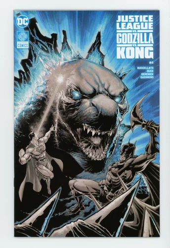 Justice League vs Godzilla vs Kong #4 Portacio Godzilla Variant NM+ 2024 DC