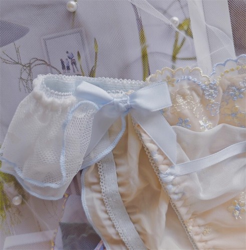 Mutandine da cameriera giapponesi mutandine Lolita simpatiche ragazze fiocco pizzo slip intimo - Foto 11 di 27