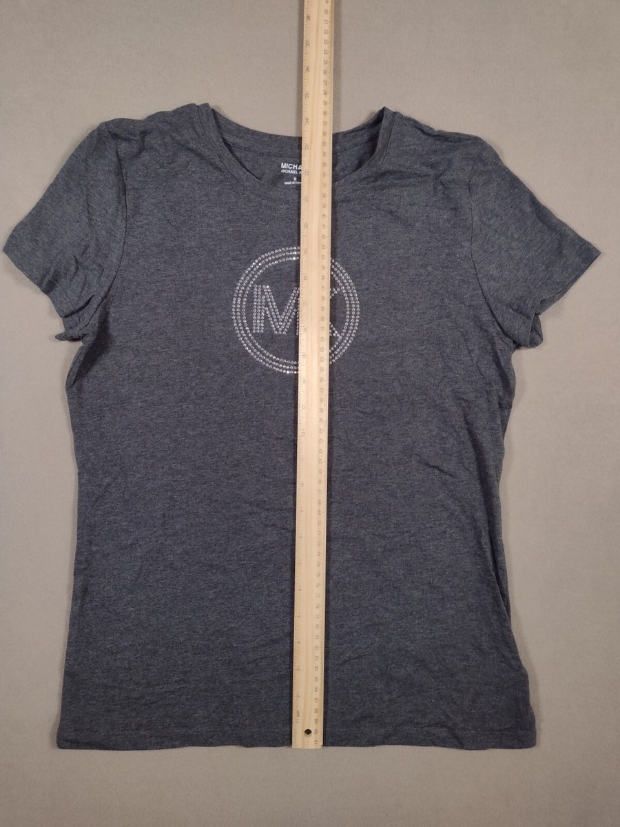 Michael Kors Women's Rhinestone Logo T-Shirt NWOT Size