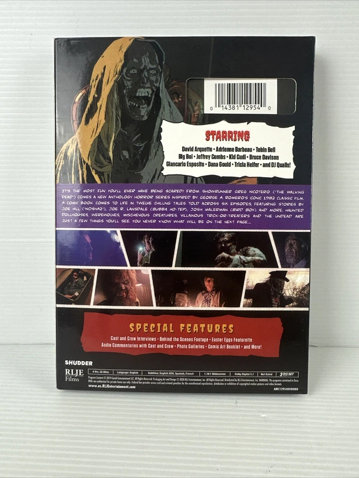 Creepshow Season 1 - US R1 / Region 1 DVD TV Series 3 Discs VGC Slip Cover - Image 2 of 4
