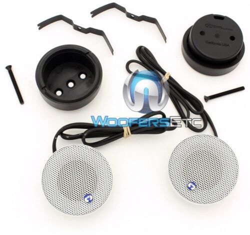 CDT AUDIO MA-10 26MM FERRO FLUID COOLING MARINE BOAT SILK DOME TWEETERS PAIR NEW - Picture 5 of 5