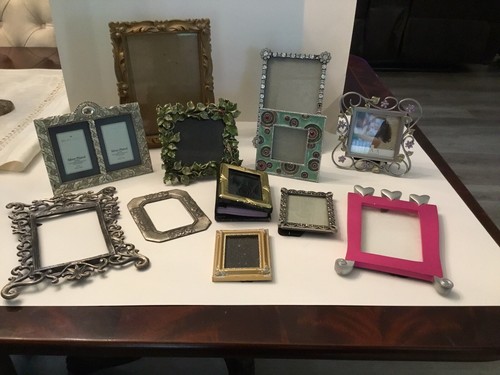 Lot Of 12 Decorative And Embellished Photo And Picture Frames - 第 12/12 張圖片