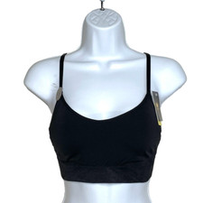 NWD Wacoal Women's M B Smooth Bralette Bra with Removable Padding 835575 Black