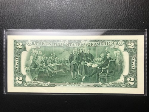 $ 2 seltene unzirkulierte niedrige vier (4) Ziffern ️ STERNNOTE 1157* - Bild 4 von 6