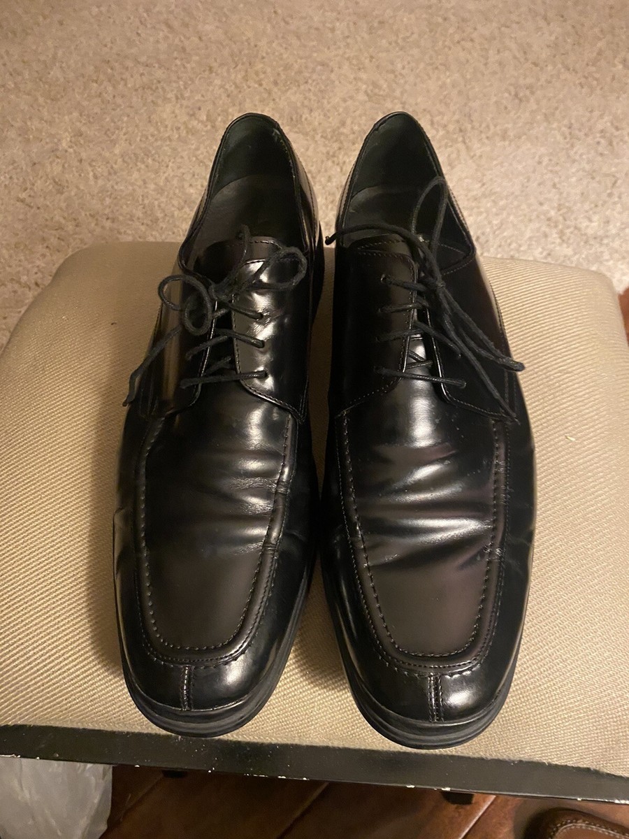 Cole Haan NikeAir Mens Black Oxford Leather Dress Shoes Size  display picture 2