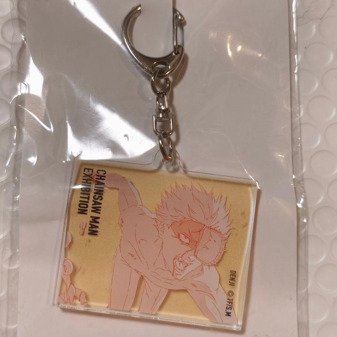 Chainsaw Man Acrylic Keychain Denji Game Character Badge Used/Like