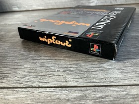 Wipeout Long Box (PlayStation PS1) CIB Complete in Box w Manual + Reg