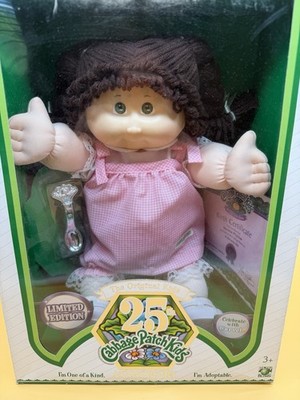 Cabbage Patch Kids 25th Anniversary Limited Edition 16in Doll Signed Boxed COA