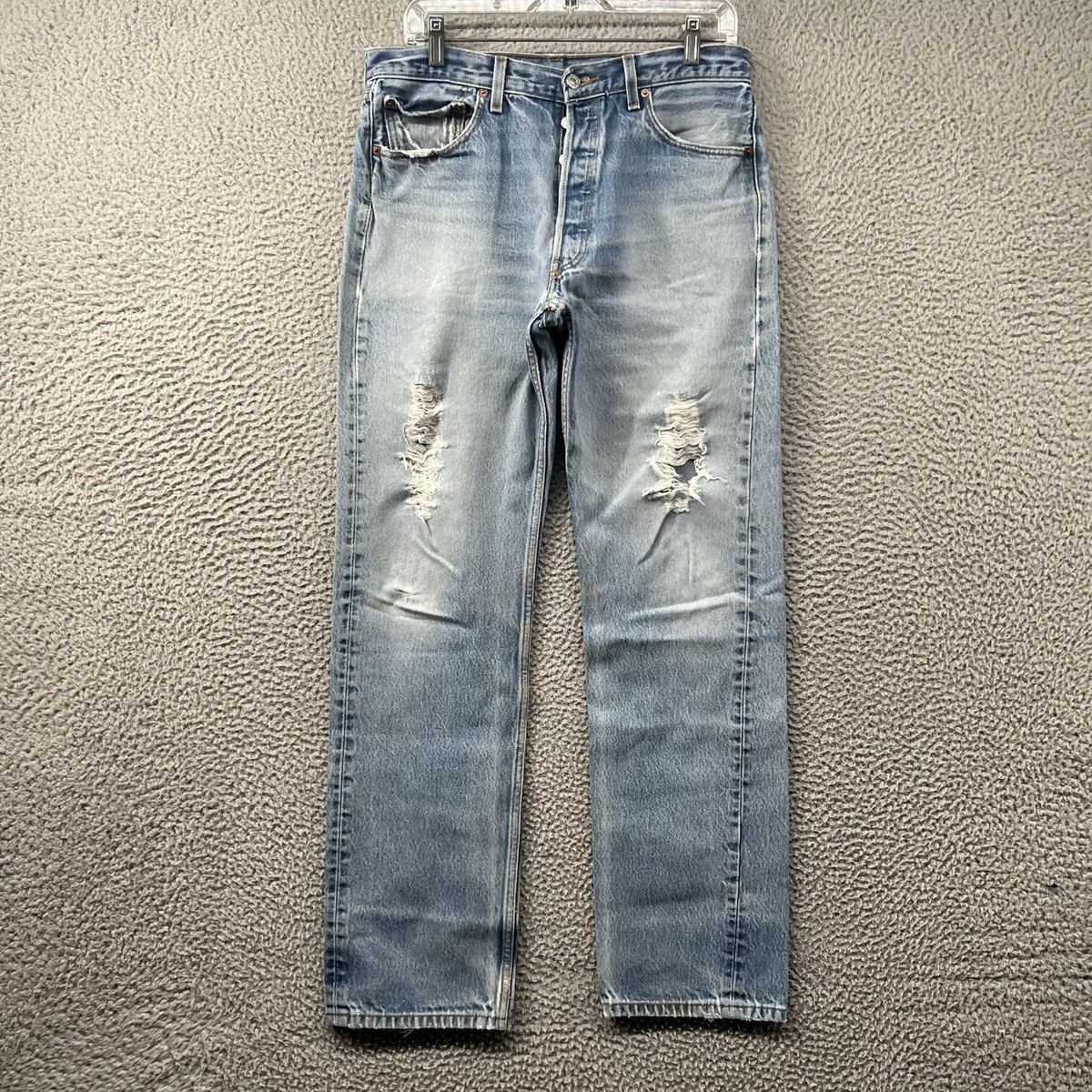 Vintage Levis 501 XX Jeans Mens Fit 32x32 Blue Denim Pants