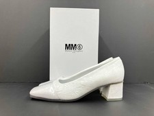 MM6 Maison Margiela 20SS Court Shoe Pumps Dress Shoes White Women  s EU:38