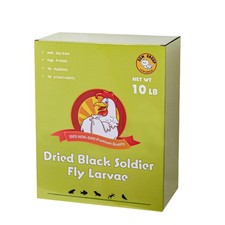 UCM Group 10LB Dried Black Soldier Fly Larvae for Chicken, Poultry, Wild Bird...