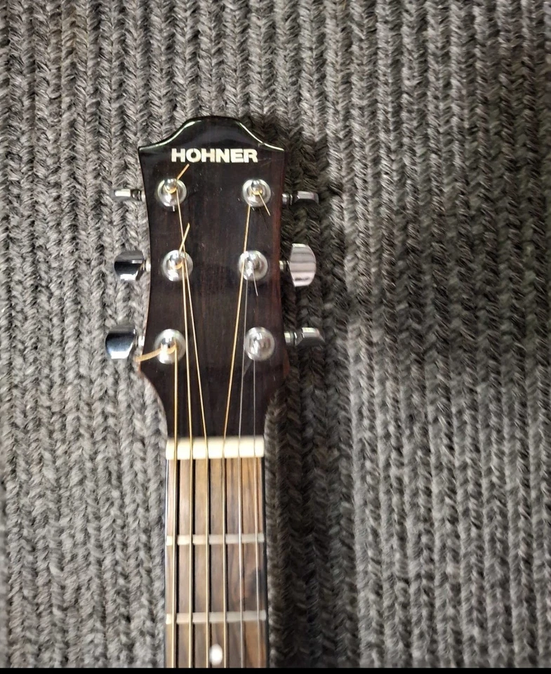 Hohner Acoustic/ Electric Guitar - Image 2 of 4