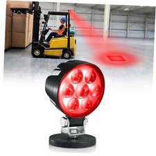 LED Forklift Safety Light Red Spot Light with Magnetic Mount, DC10 80V Wide