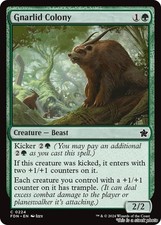 Gnarlid Colony (FDN 224), Normal, Foundations, MTG