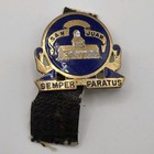 WWII Segregated 24th Infantry Regiment Semper Paratus DI Unit Crest Pin by Meyer — photo 6