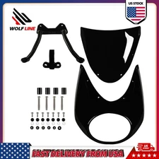 WOLFLINE Windshield Headlight Fairing Bracket for BMW R 18 Classic 2020-2023