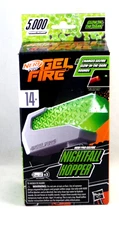Nerf Pro Gelfire Nightfall Hopper & 5000 Glow in The Dark Dehydrated Rounds P...