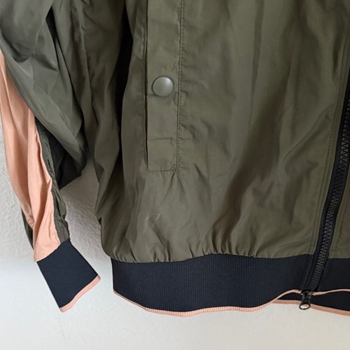 Chaqueta Bomber Free People Highline Ejército Combo Desierto Rosa Pequeña - Imagen 5 de 8