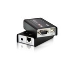 ATEN MINI USB VGA KVM Extender 100m Transmitter & receiver Wired 100 m Cat5 1920