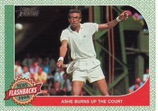 ARTHUR ASHE 2017 TOPPS HERITAGE FLASHBACKS NF - 15