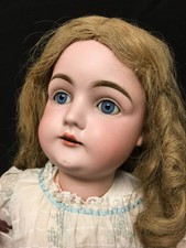 27 Antique German Kestner Bisque Doll Sleep eyes, Original Ball Jointed Body