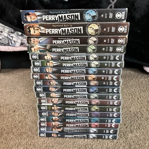 LOT Perry Mason DVD The Complete TV Series Seasons 1 thru 9 Raymond Burr 72 Disc - Picture 13 of 13