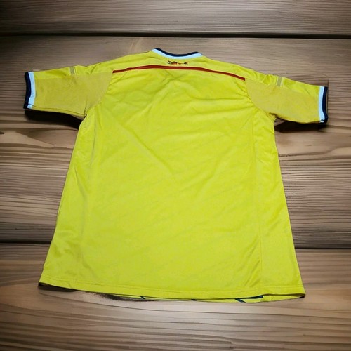 Adidas Yellow Federacion Colombiana De Futbol Jersey Size L (XL?) Soccer - Picture 9 of 9