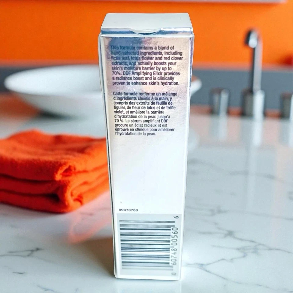 DDF Amplifying Elixir Serum Amplifiant For All Skin Preocups 0,5 fl oz Novo Na Caixa - Imagem 3 de 4