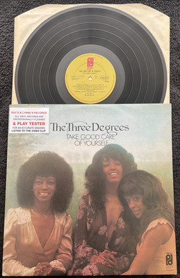 The Three Degrees   Take Good Care Of Yourself Vinyl LP TESTED EX/VG+ VIDEO CLIP