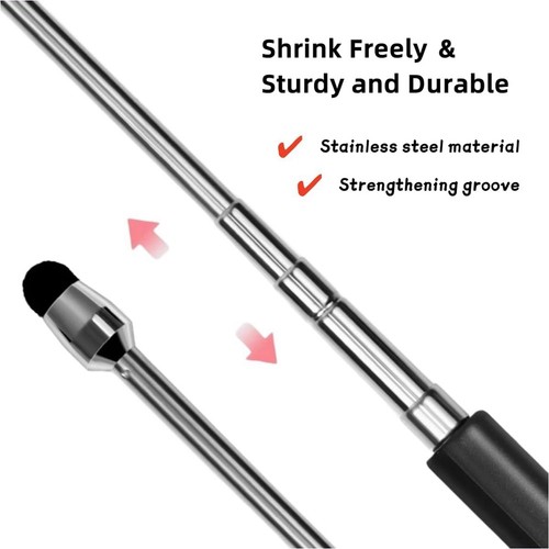 2X (Rysik Pen Chowany wskaźnik Stick i rysik ze specjalną końcówką flokującą8240 - Zdjęcie 5 z 6