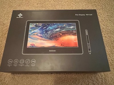 Gaomon PD1320 13''x9'' Drawing Tablet - all parts included, works perfectly fine