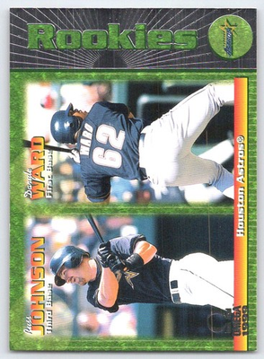 #ad 1999 Pacific Omega #110 Russ Johnson Daryle Ward Houston Astros $1.89