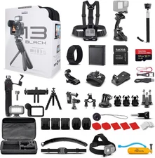GoPro HERO13 Creator Edition - Action Camera + 64GB + 50 Piece Accessory Kit