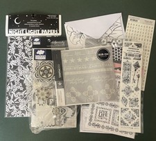 Assorted Random Stickers Mixed Lot Arts Crafts New  Incomplete JC17