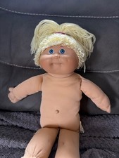 Rare 1984 Jesmar Cabbage Patch Kids Doll Spain Blonde Blue Eyes | Mold