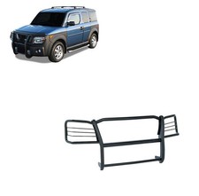 Black Horse Grille Guard Brush Guard Modular Black Fits 2003-2008 Honda Element